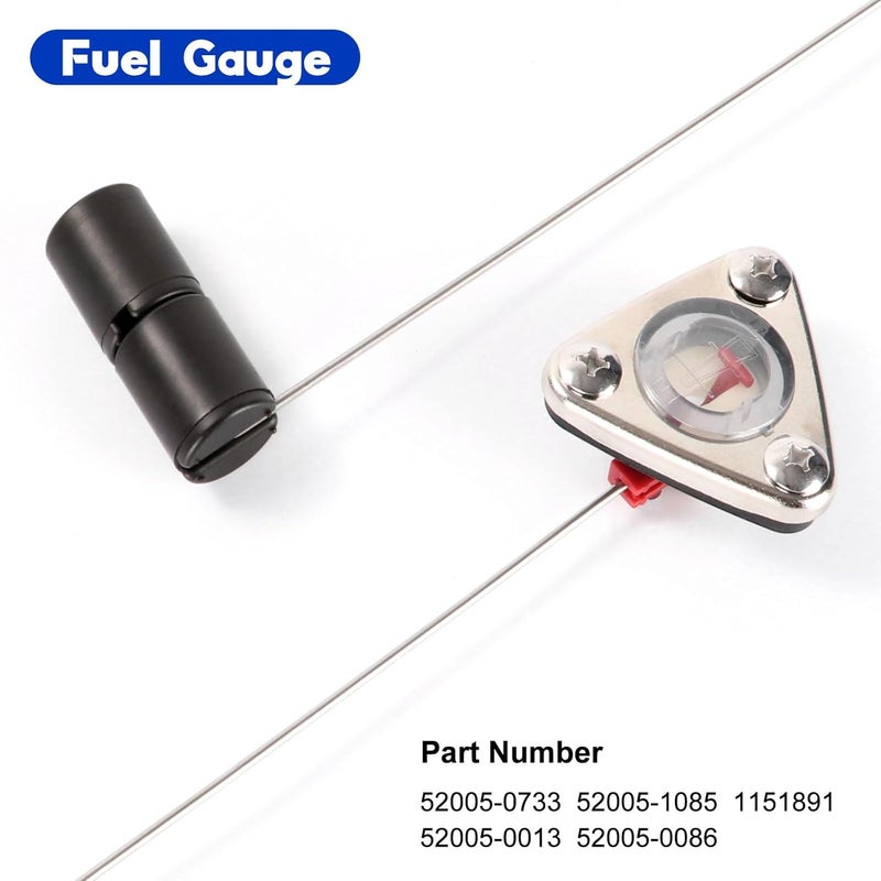Creative.C Fuel Gauge Compatible with Kawasaki 1990-2008 Oil Gauge 3000 3010 2510 Compatible with Mule Accessories - Replaces Part Numbers 52005-0086 52005-0013 52005-1085 52005-0733 - Image 3